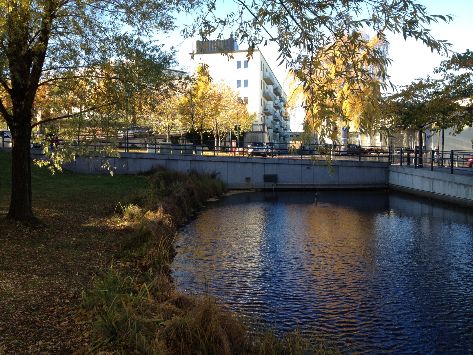 Parterren på hösten